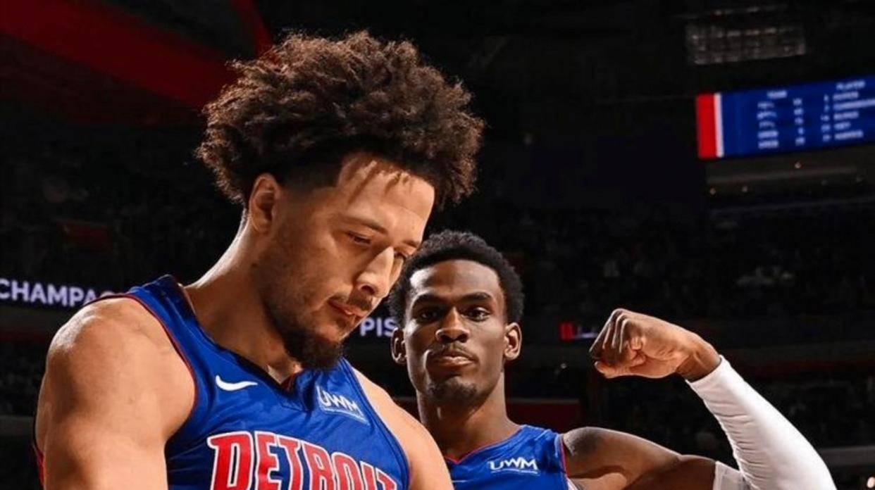 NBA杯活塞客场125-107大胜篮网坎宁安34+10杜伦30+11的简单介绍