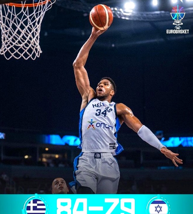 希腊男篮将对阵意大利男篮字母哥带队力争开门红