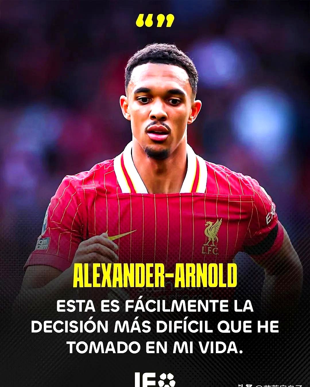 关于曝阿诺德拒绝加盟曼城不会加盟除利物浦以外的英超球队的信息