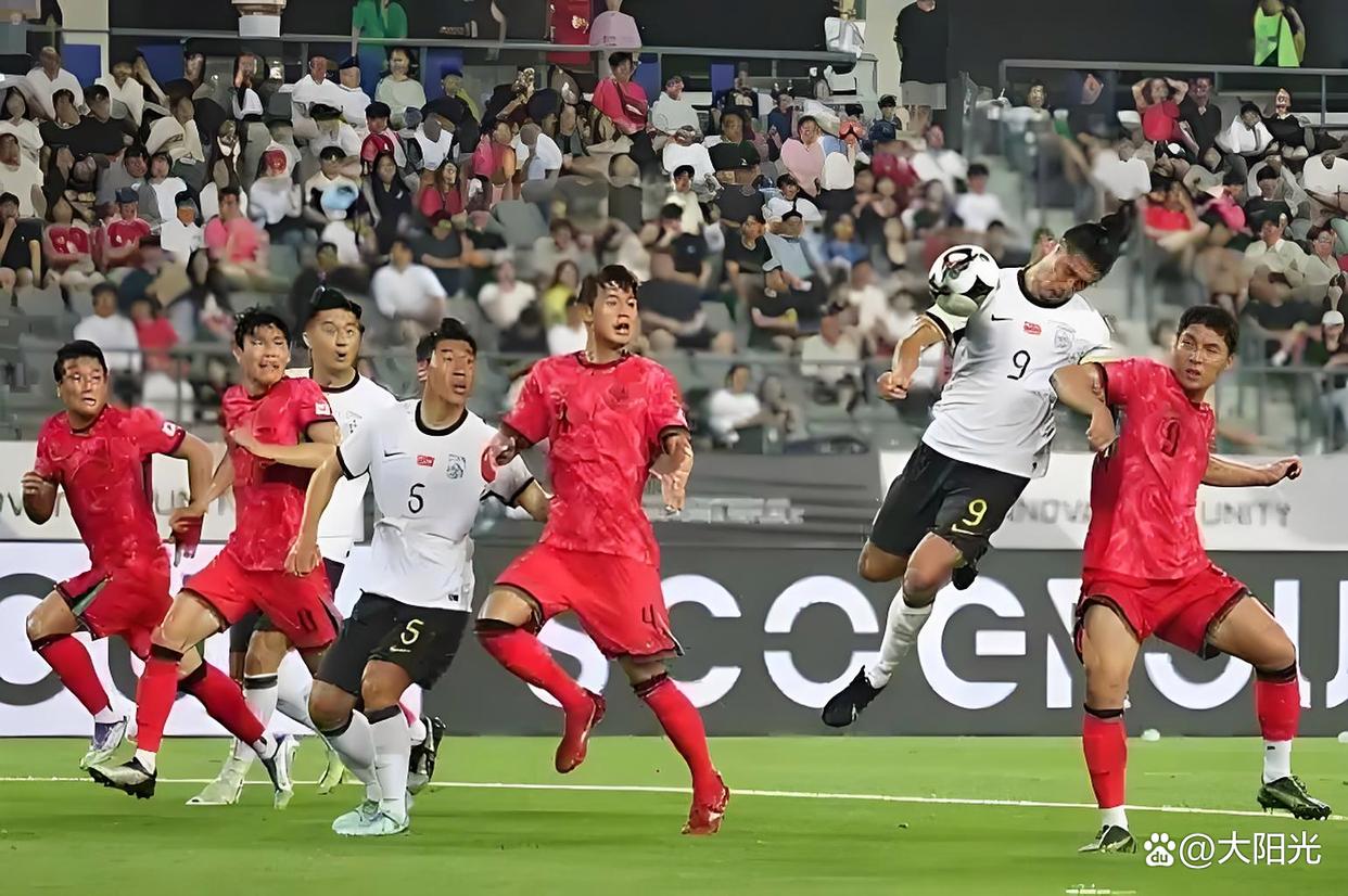 国足对阵韩国全场零射正多项数据均落后的简单介绍