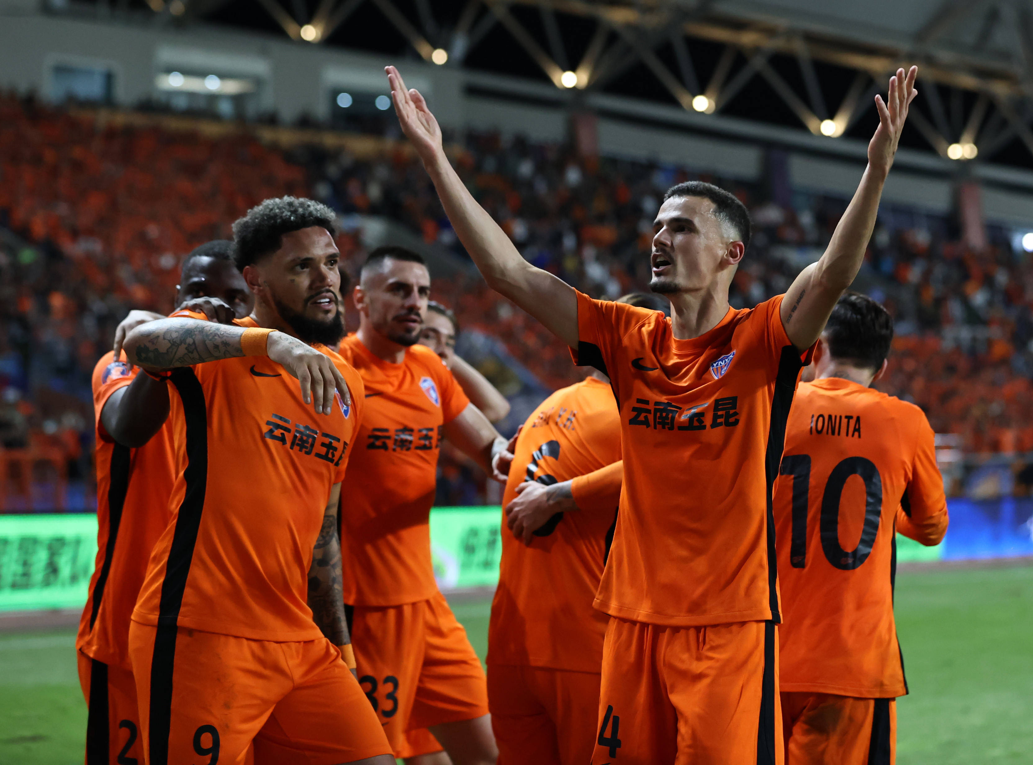 中超：河南队VS云南玉昆