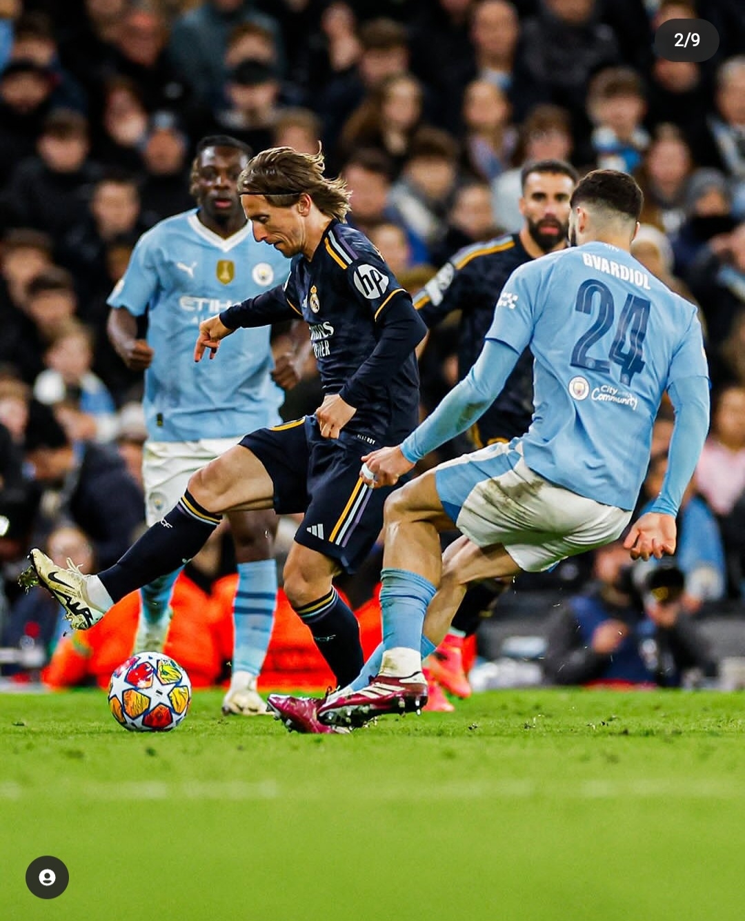 皇马与曼城连续五个赛季相遇欧冠上演宿命对决的简单介绍